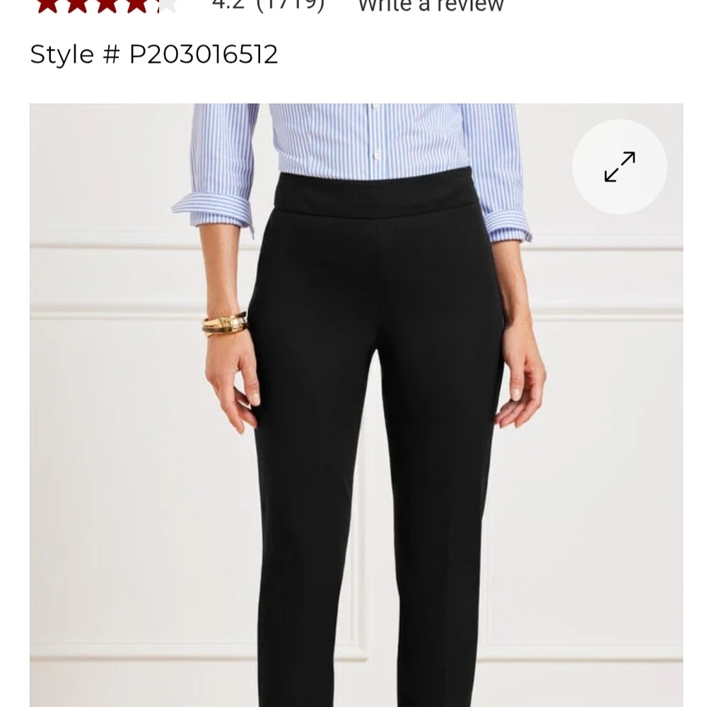 Talbots Pink Skinny Pants